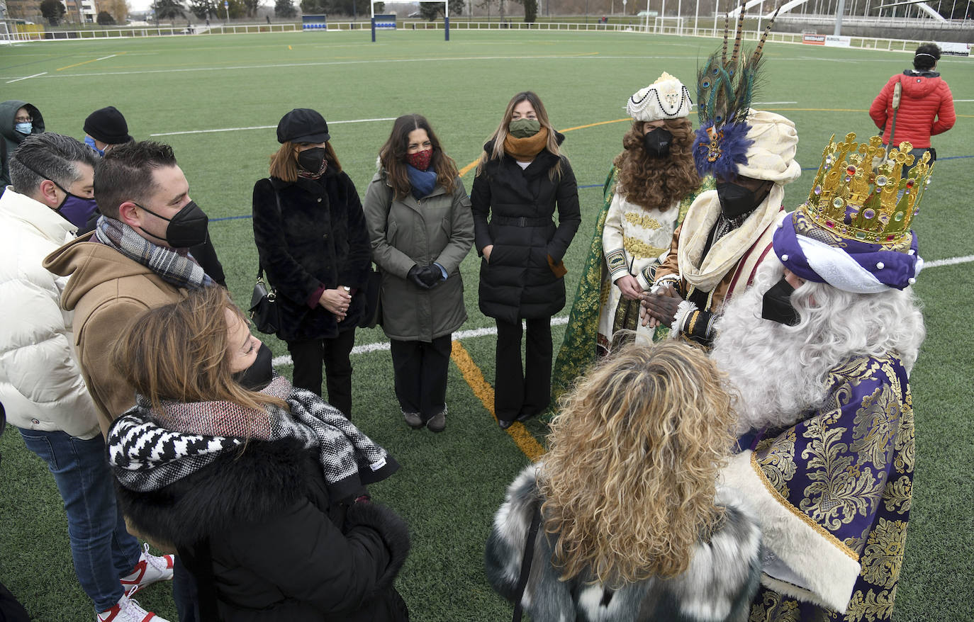 Fotos: Los Reyes Magos aterrizan en Burgos