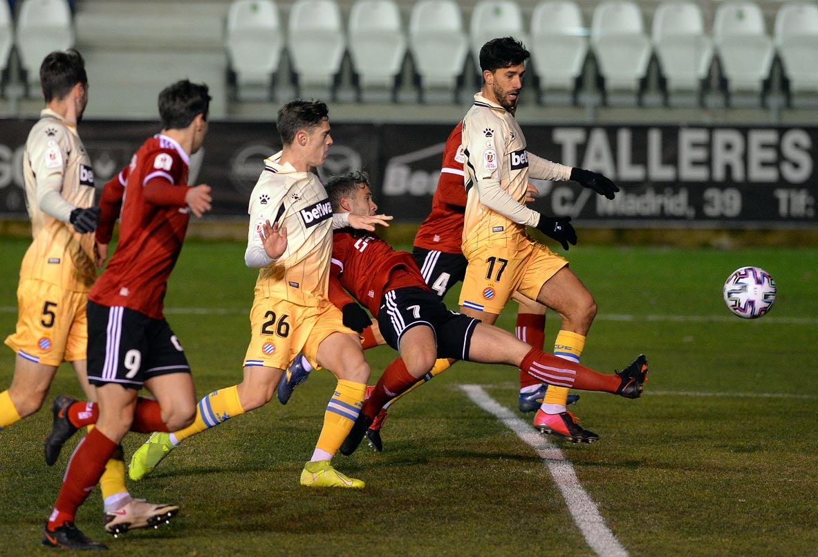 Fotos: El Burgos CF cae eliminado de la Copa del Rey