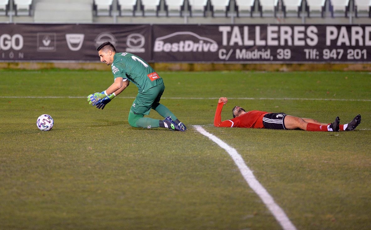 Fotos: El Burgos CF cae eliminado de la Copa del Rey