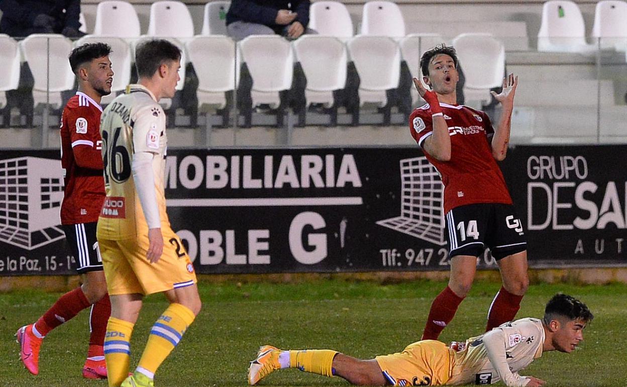 El Burgos CF no pudo con el Espanyol. 