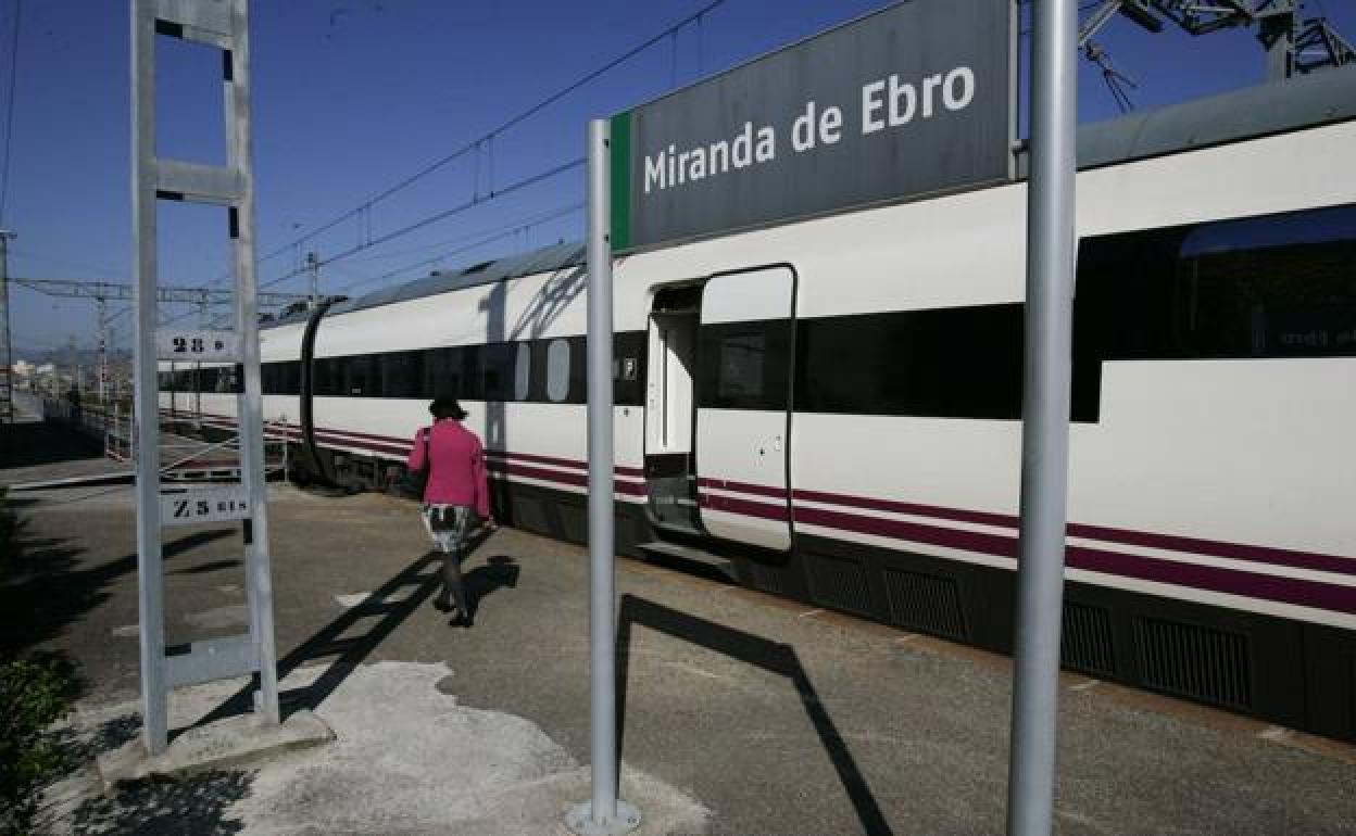 Estación de Miranda de Ebro.