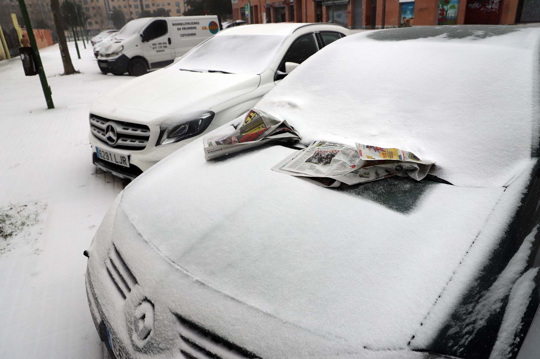 Fotos: Burgos se cubre de nieve gracias a Filomena