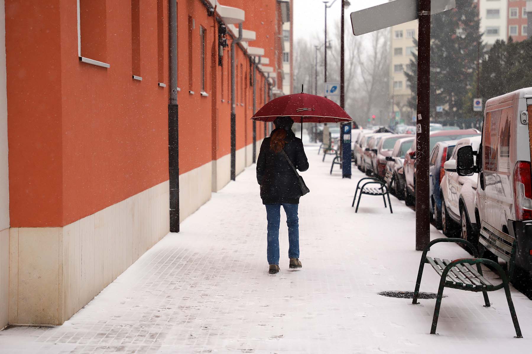 Fotos: Burgos se cubre de nieve gracias a Filomena