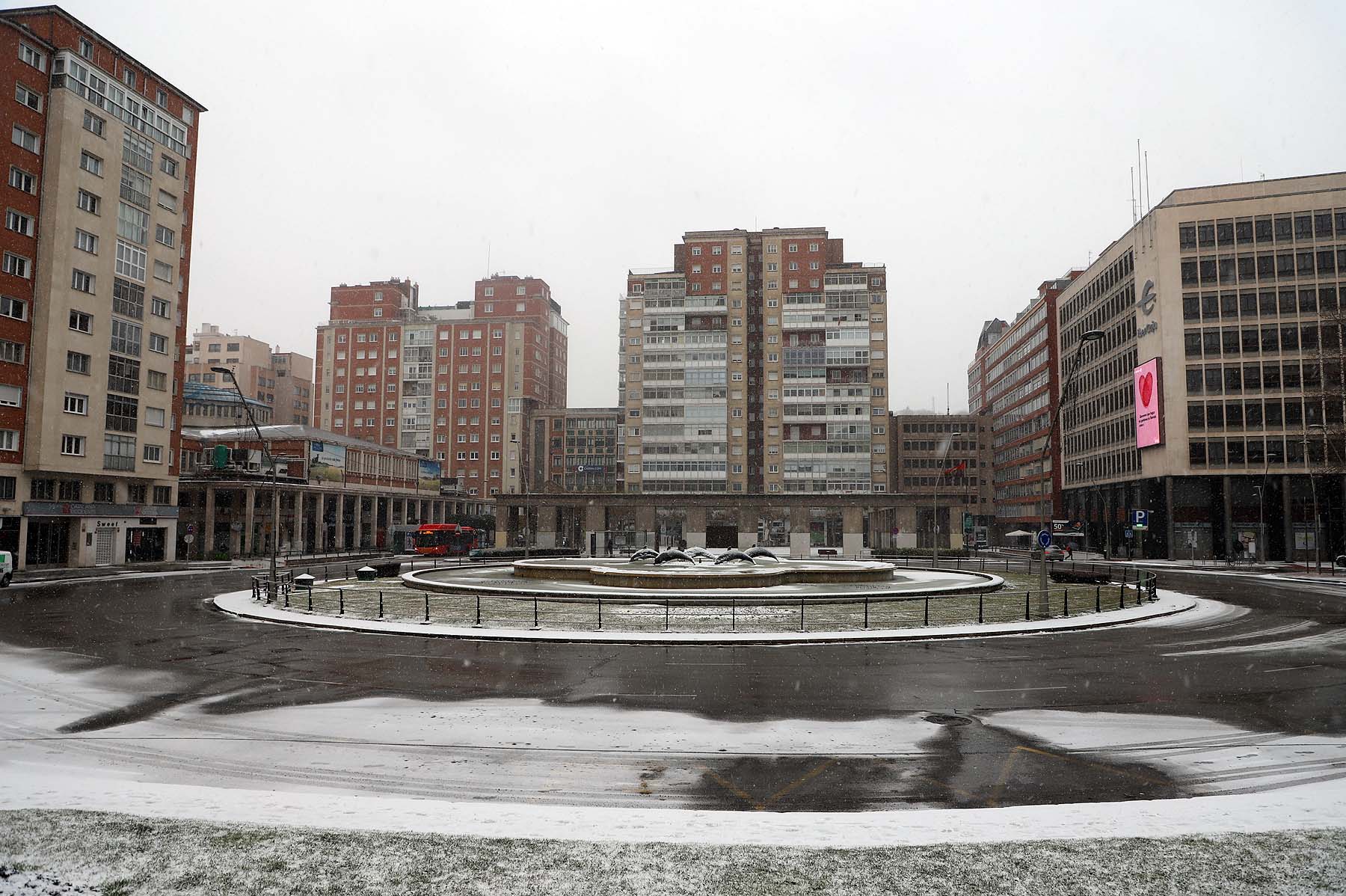 Fotos: Burgos se cubre de nieve gracias a Filomena