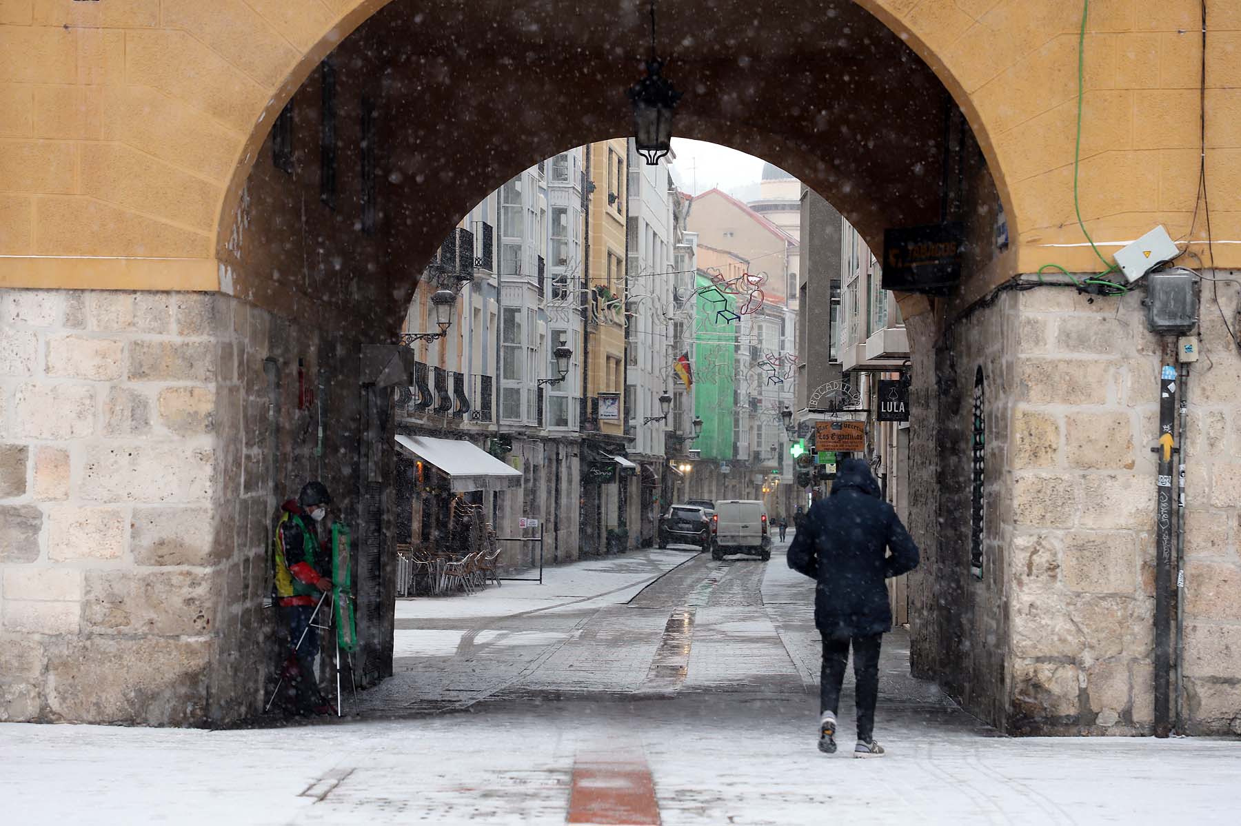 Fotos: Burgos se cubre de nieve gracias a Filomena