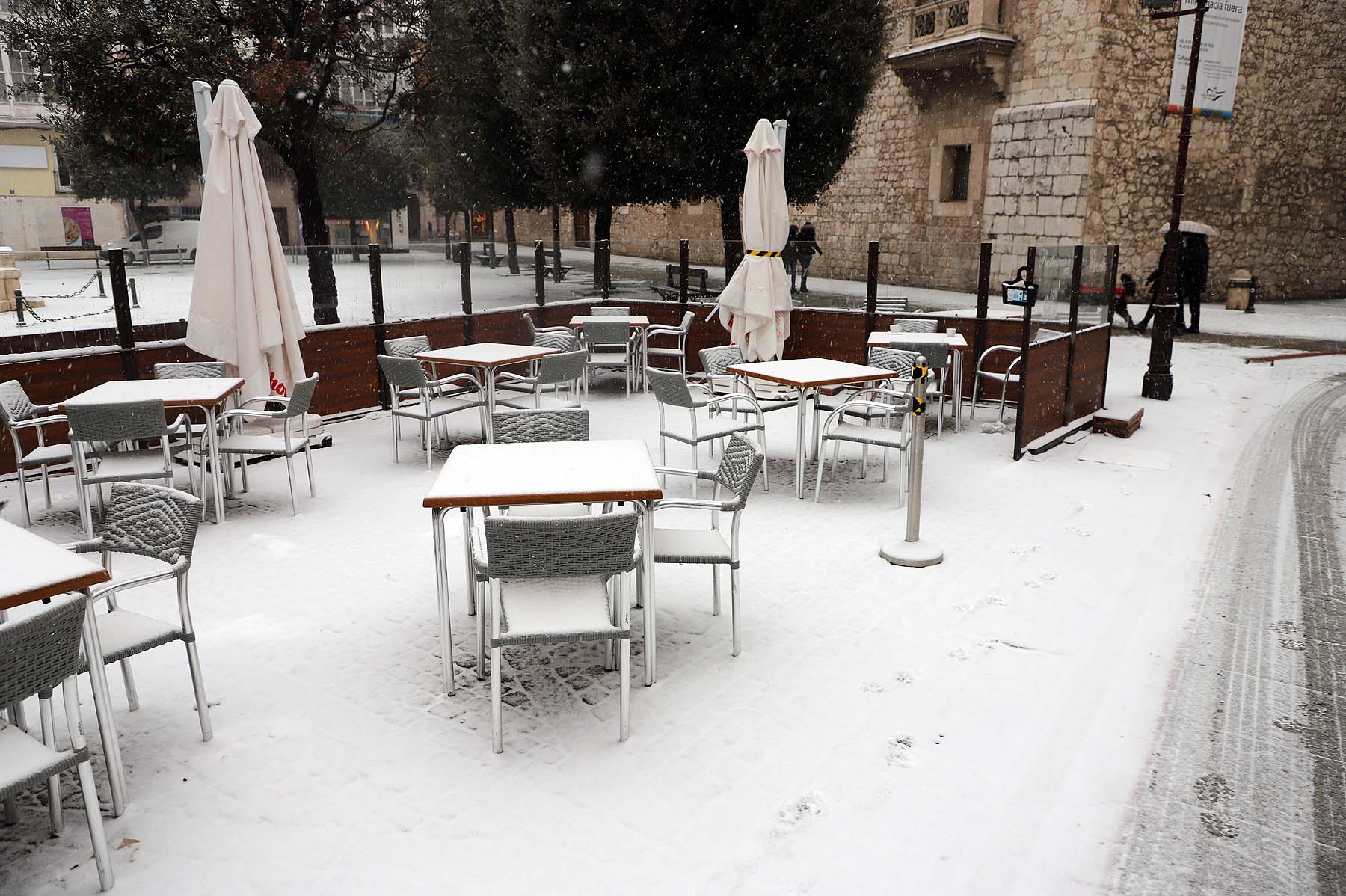 Fotos: Burgos se cubre de nieve gracias a Filomena