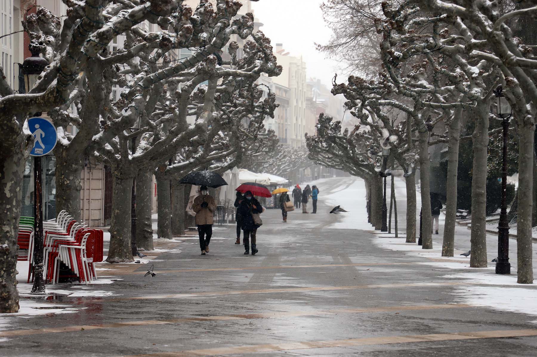 Fotos: Burgos se cubre de nieve gracias a Filomena