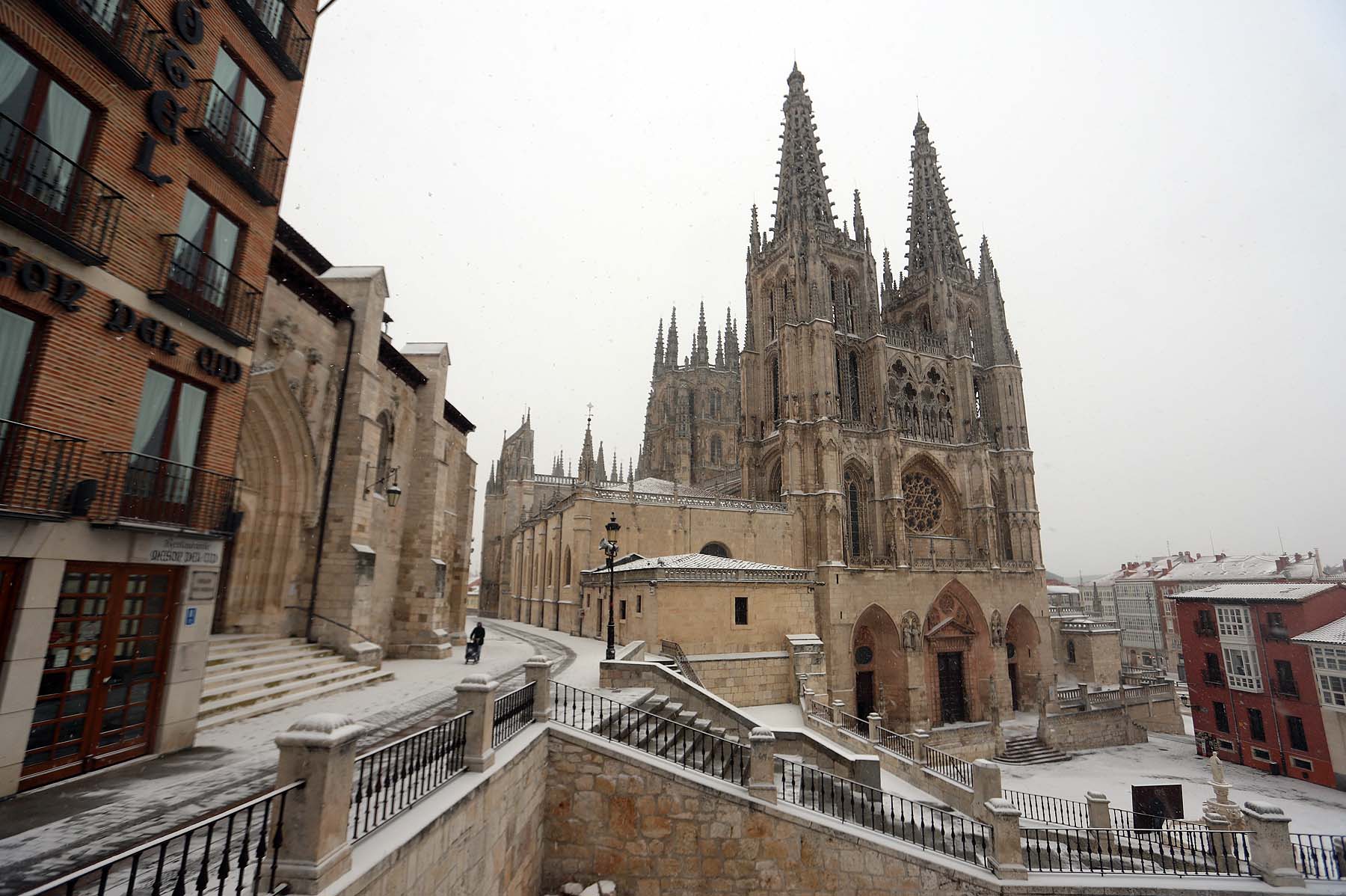 Fotos: Burgos se cubre de nieve gracias a Filomena