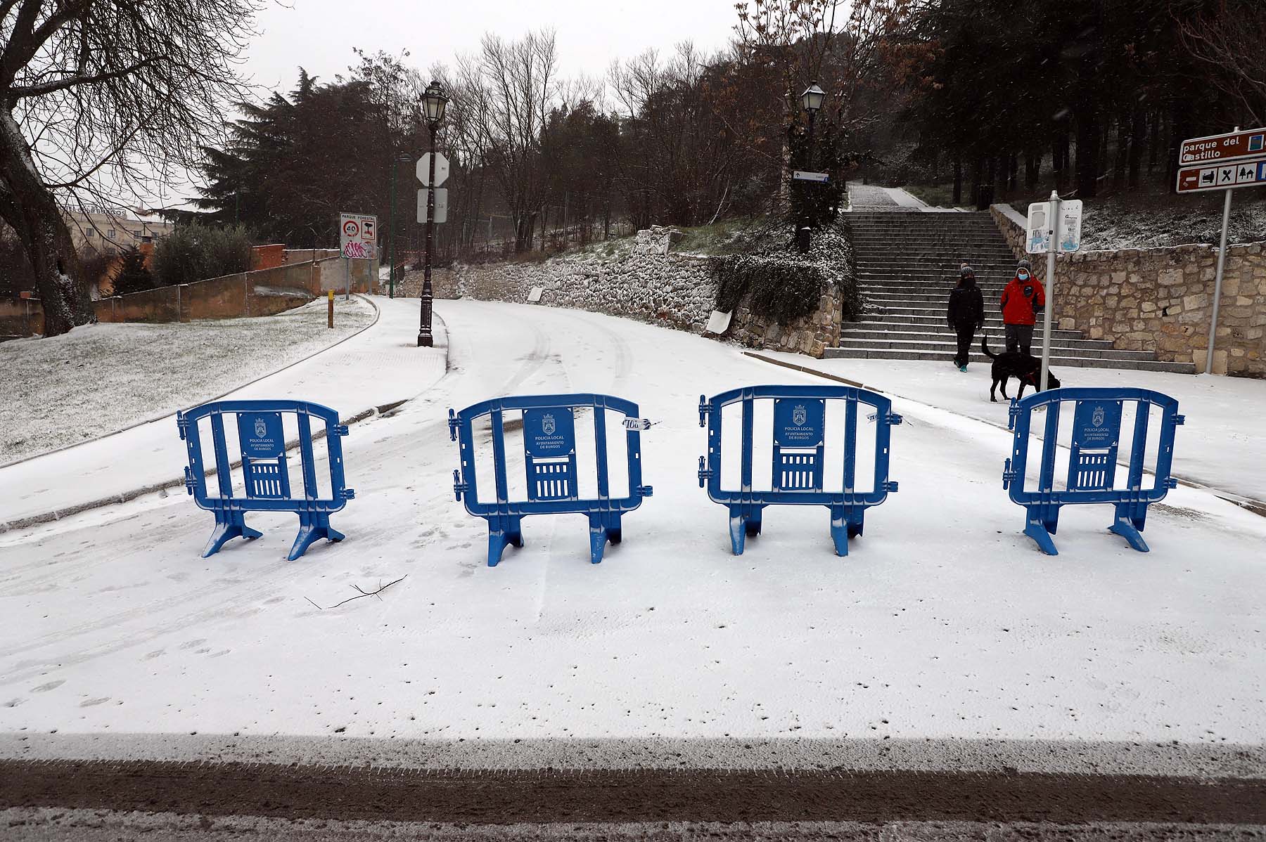 Fotos: Burgos se cubre de nieve gracias a Filomena