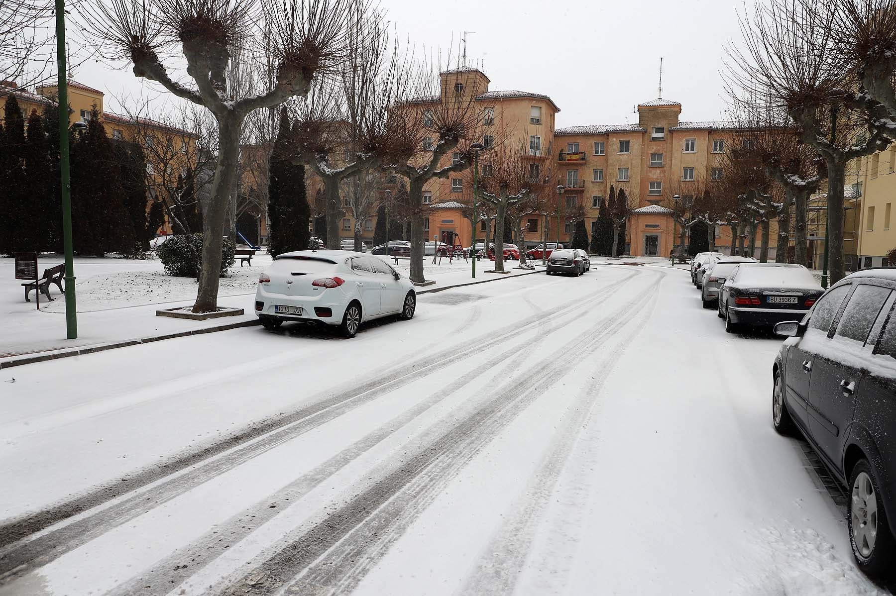 Fotos: Burgos se cubre de nieve gracias a Filomena