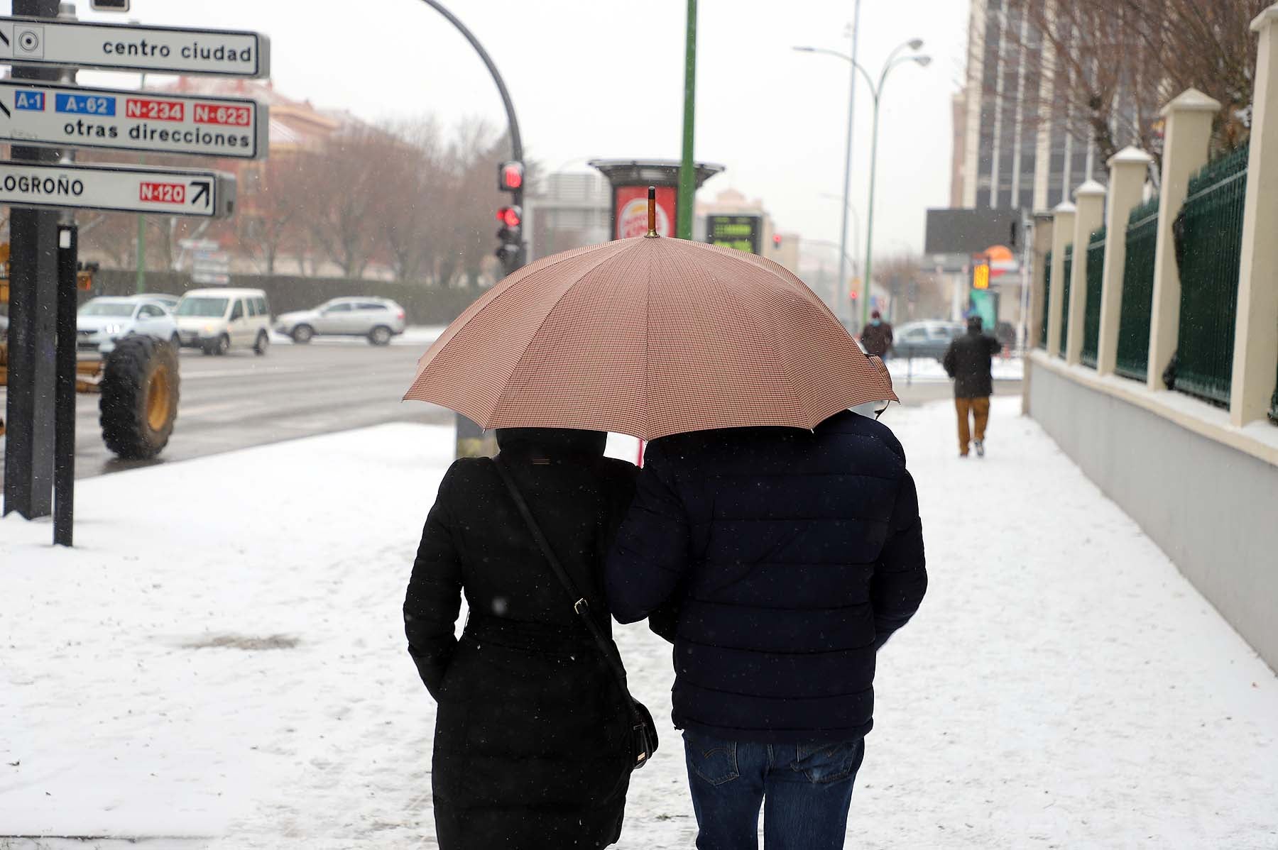 Fotos: Burgos se cubre de nieve gracias a Filomena