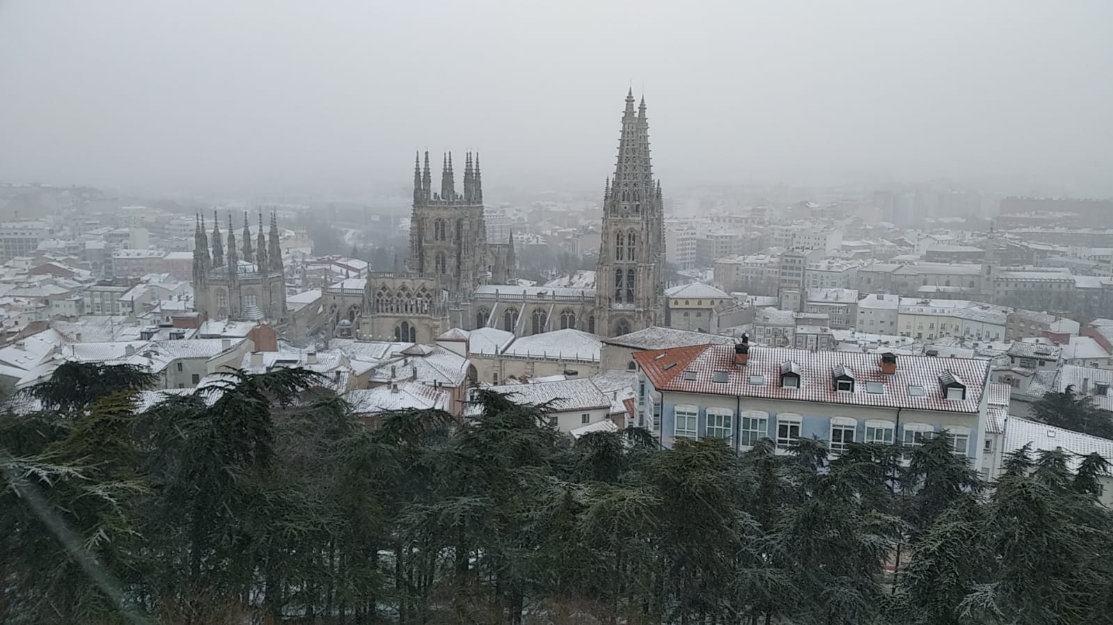 Fotos: Burgos se cubre de nieve gracias a Filomena