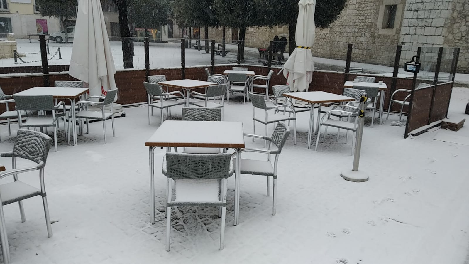 Fotos: Burgos se cubre de nieve gracias a Filomena