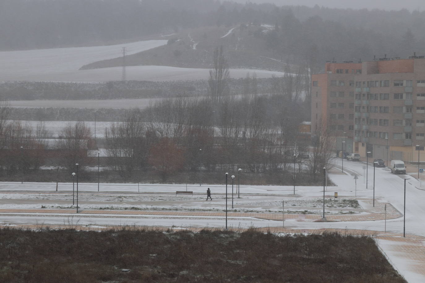 Fotos: Burgos se cubre de nieve gracias a Filomena