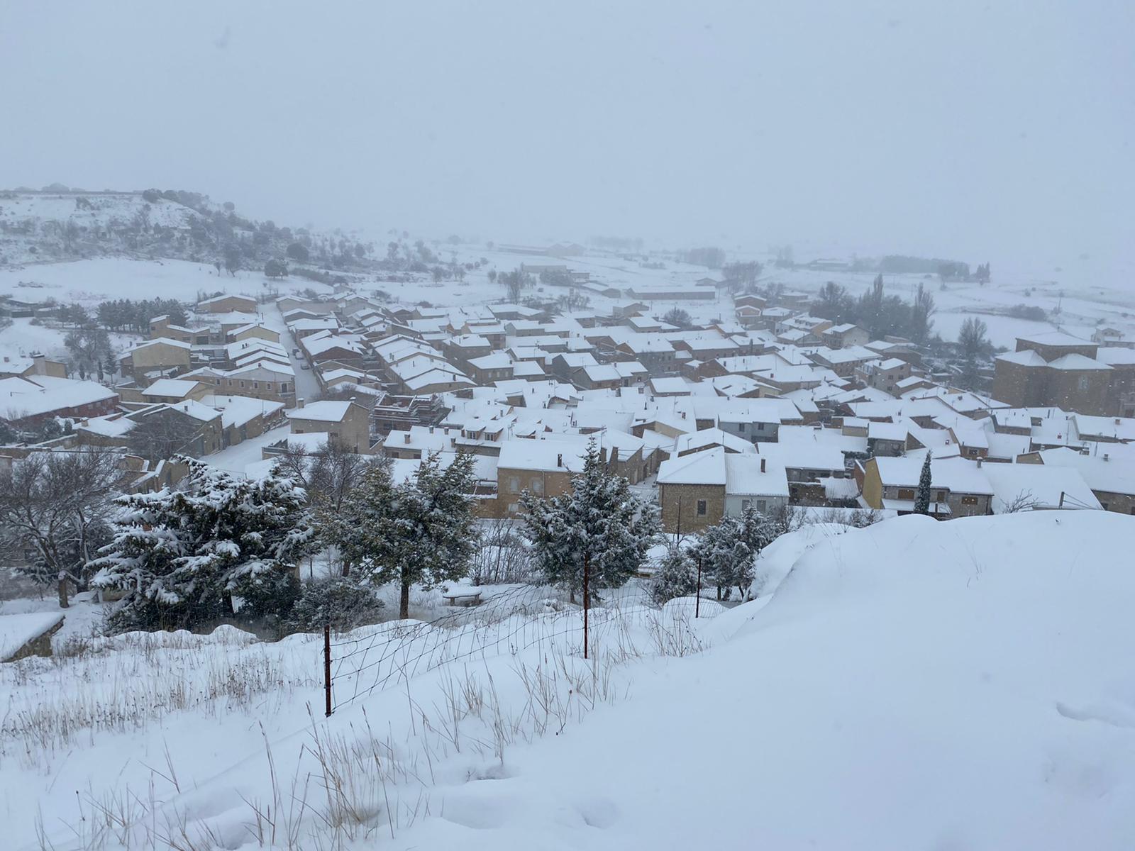 Fotos: Filomena riega de nieve la provincia de Burgos