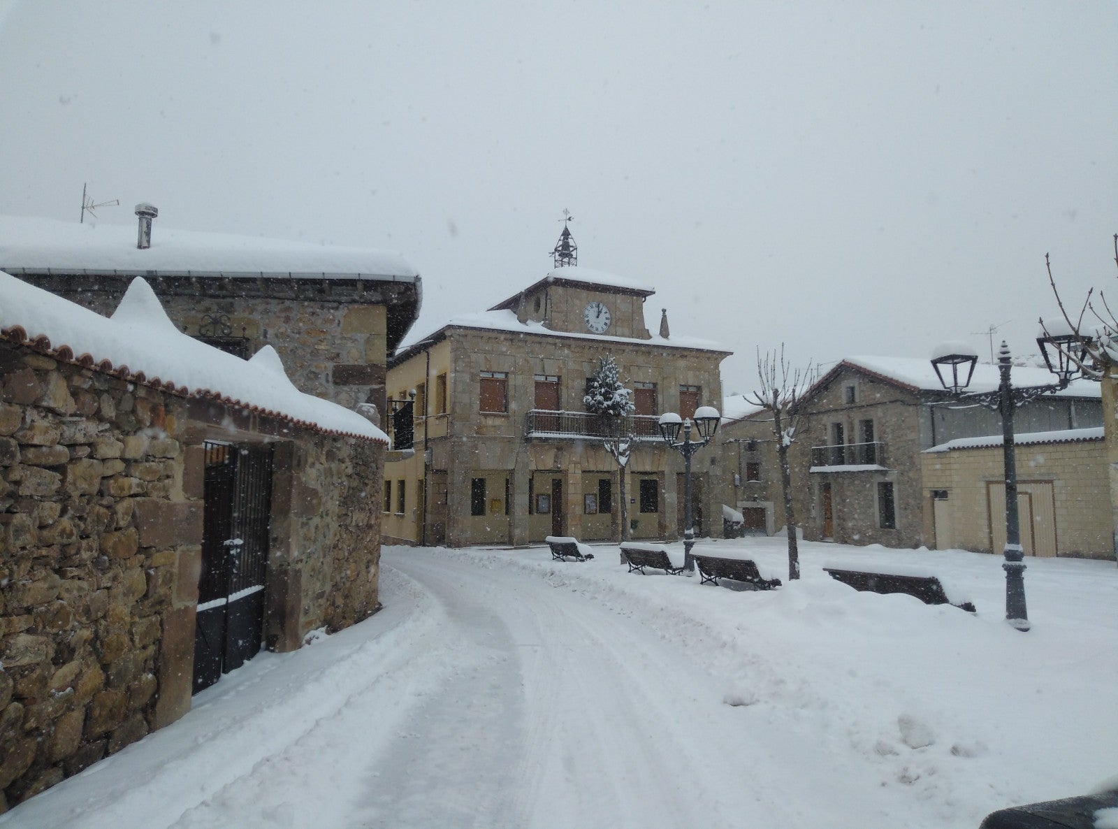 Fotos: Filomena riega de nieve la provincia de Burgos