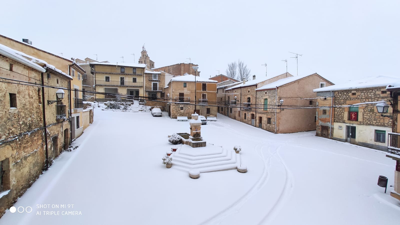 Fotos: La Ribera se cubre de blanco por la nieve de Filomena