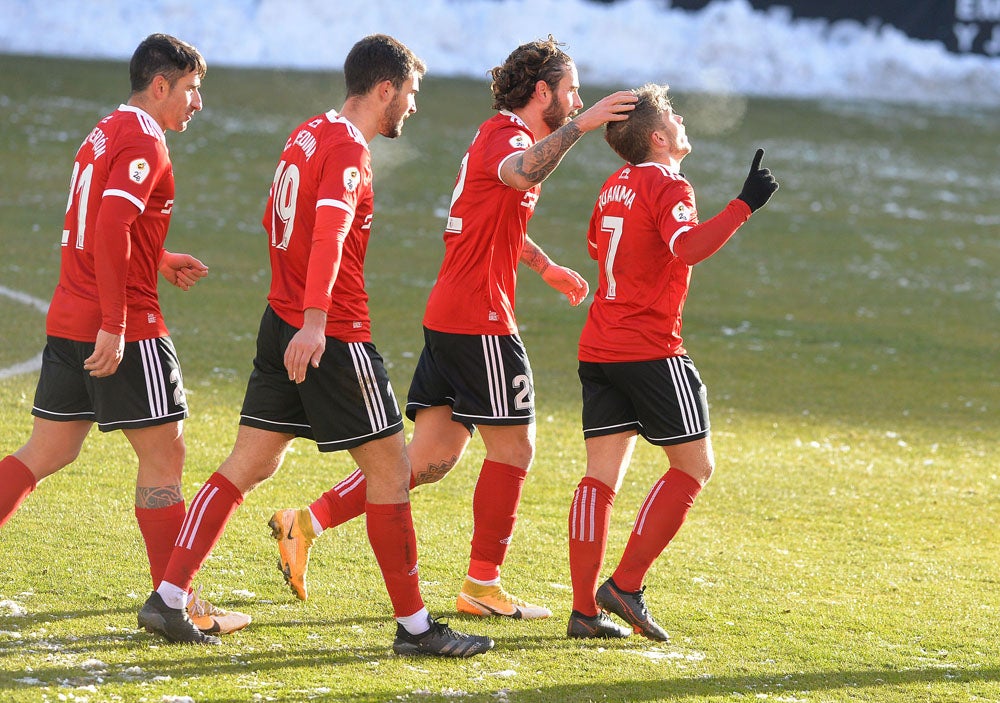 Fotos: El Burgos CF golea al Real Oviedo B