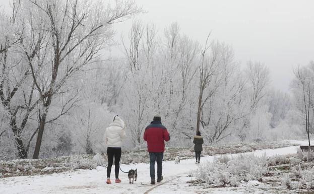 Valladolid sigue hoy en alerta por niebla y frío y se prevén mínimas de 8 grados bajo cero