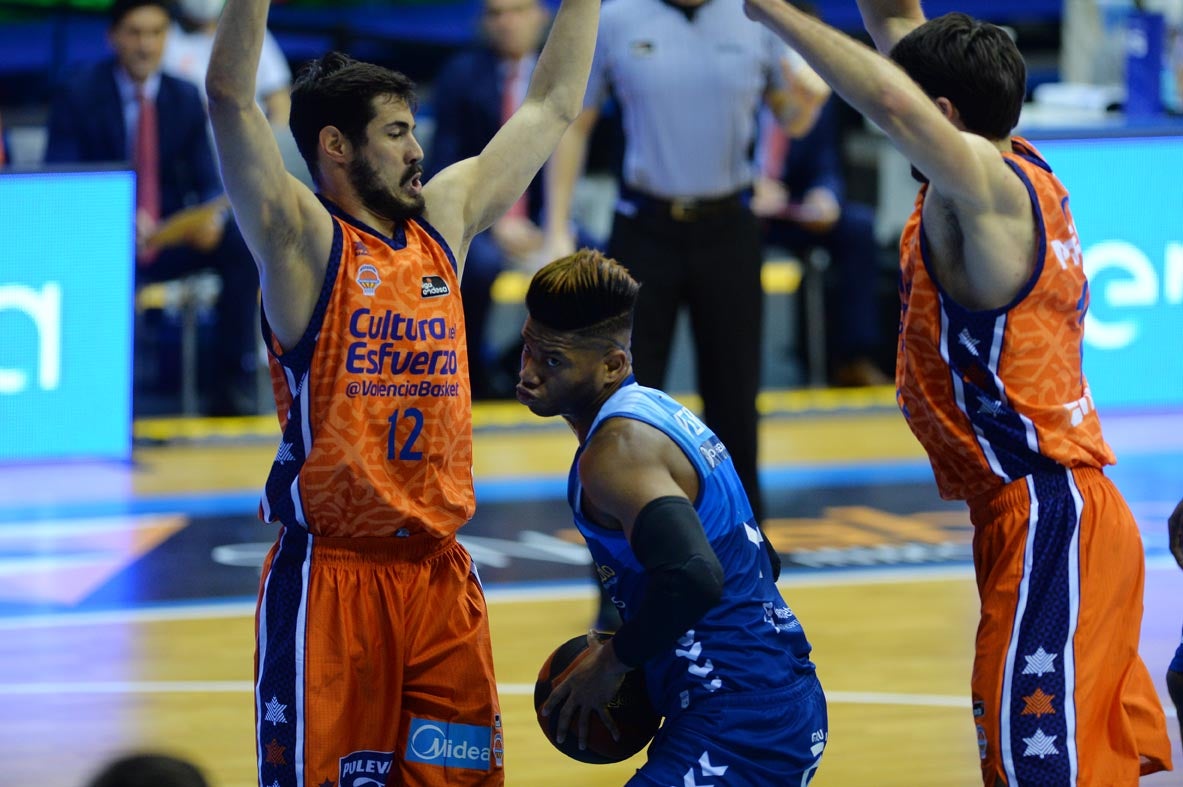 Jasiel Rivero en el partido de la pasada temporada en el que se enfrentó a su actual equipo.