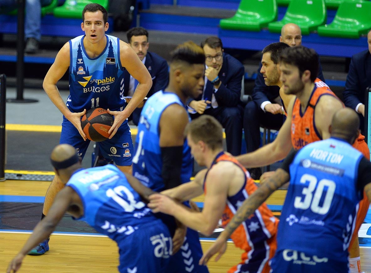 Derrota de los burgaleses ante el Valencia Basket