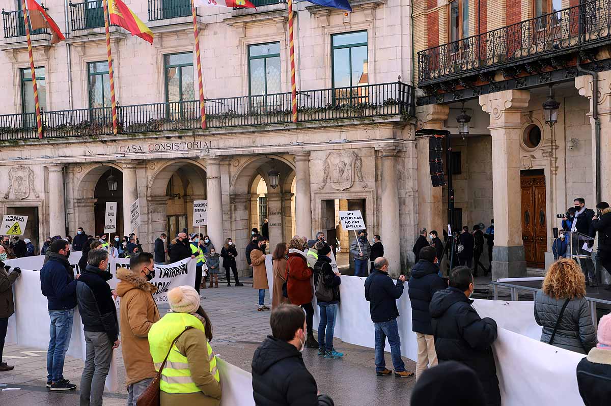 Fotos: La protesta de los empresarios de Burgos en imágenes