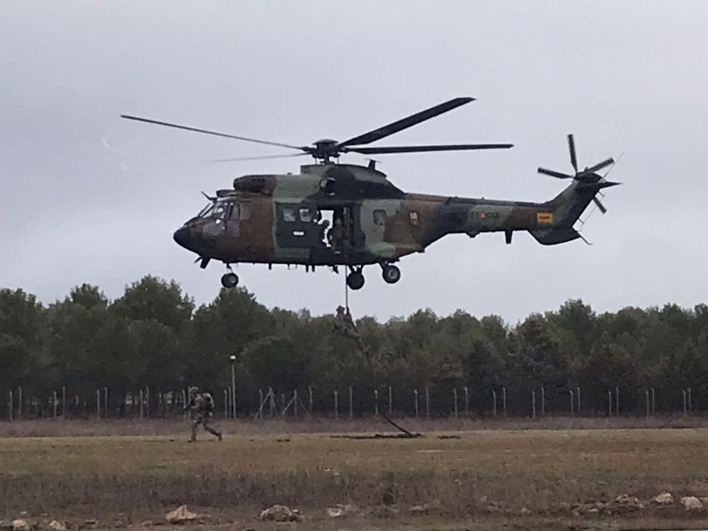 Fotos: La División San Marcial inicia los ejercicios de mando único