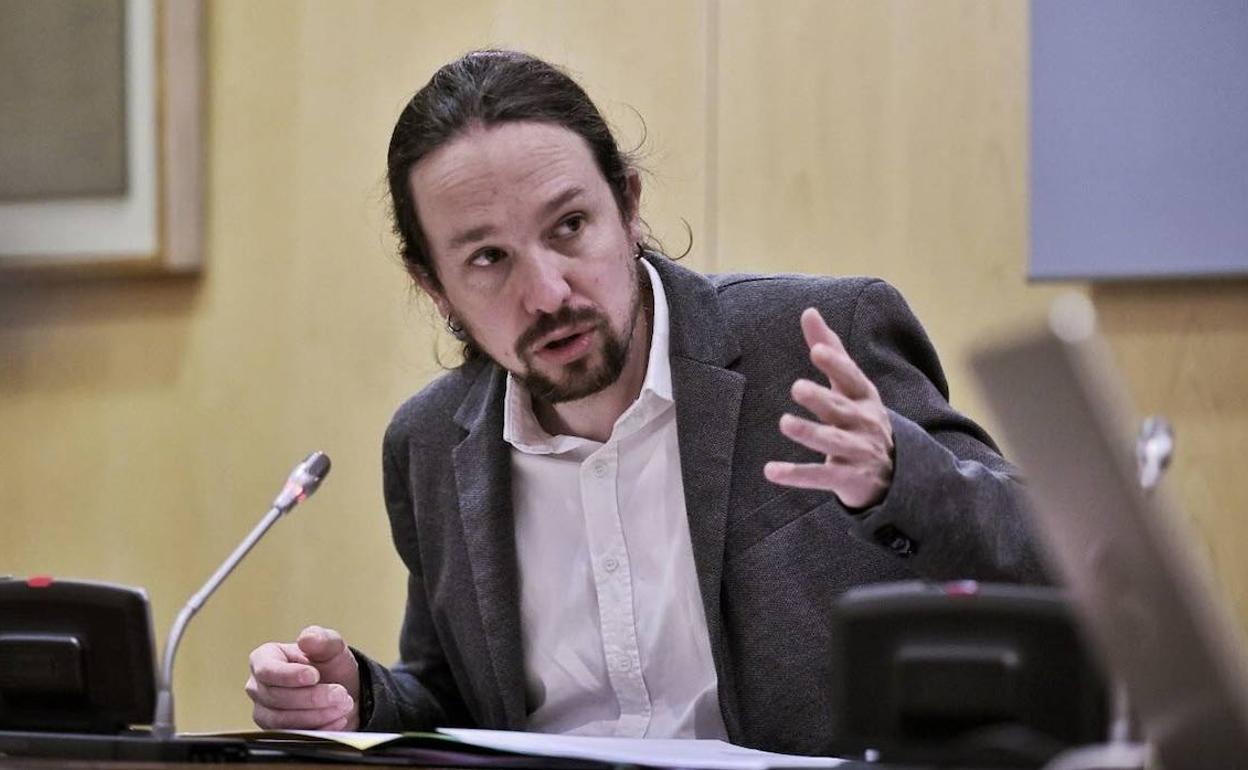 El líder de Unidas Podemos, Pablo Iglesias.