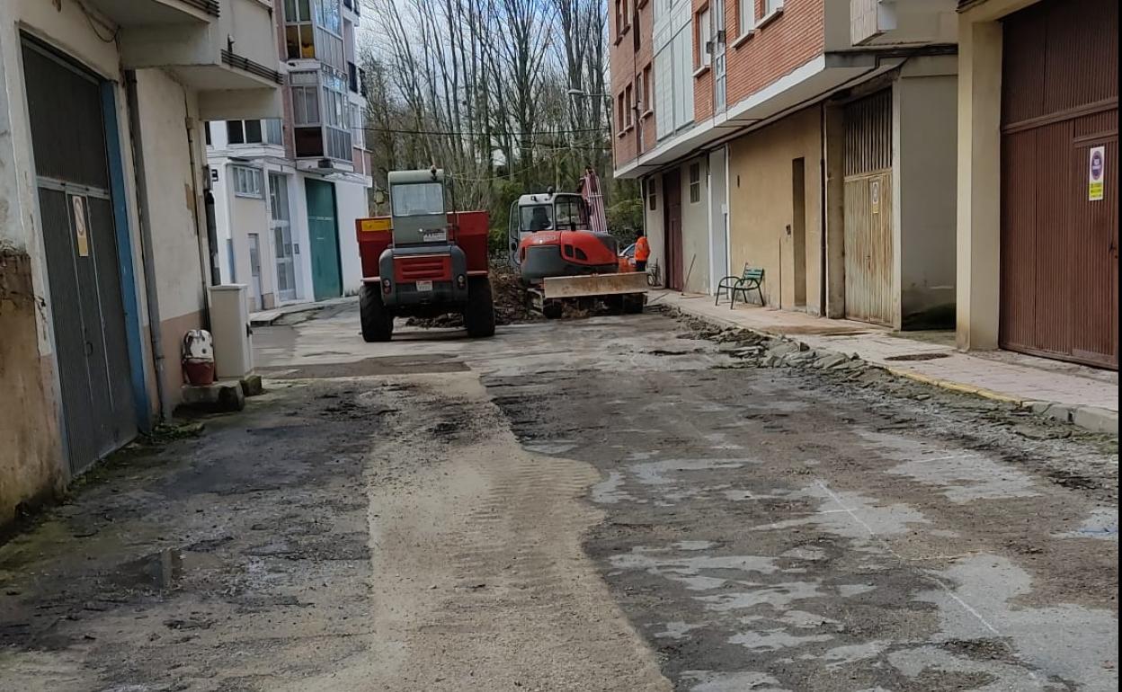 Los trabajos ya han comenzado.