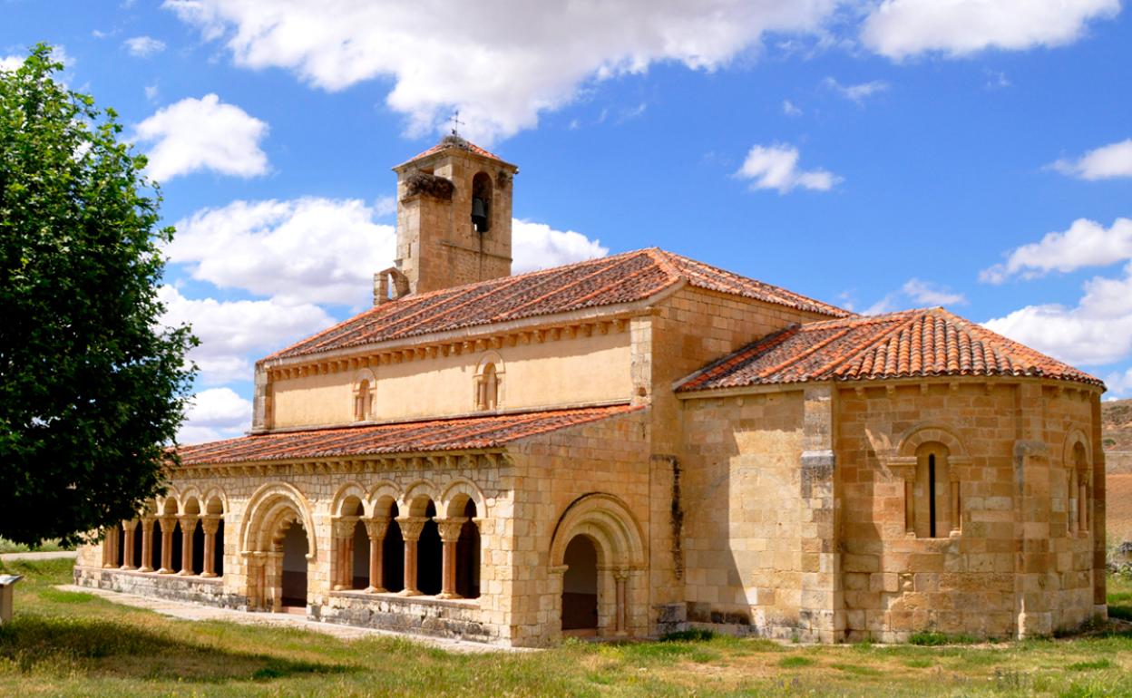 Iglesia de Nuestra Señora de la Asunción de Duratón (Segovia), uno de los 17.000 edificios incluidos en el visor. 