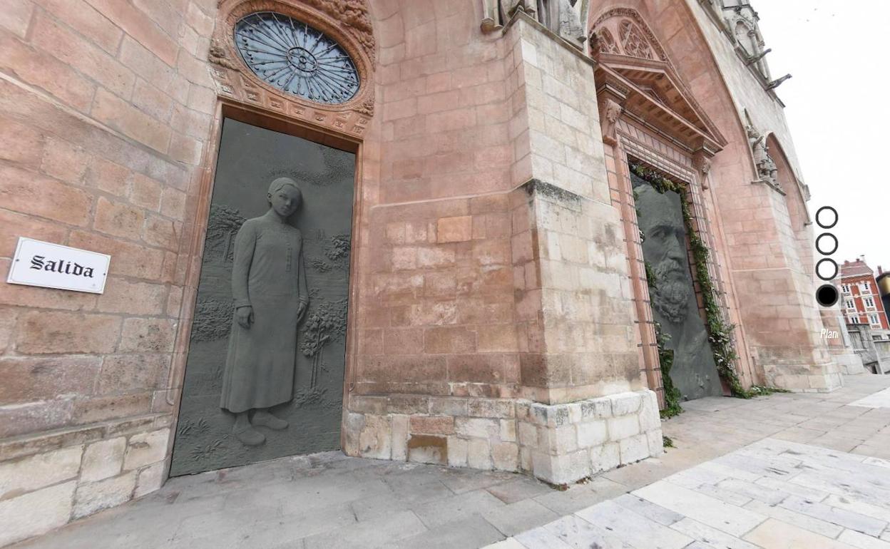 Los burgaleses rechazan las nuevas puertas de la Catedral