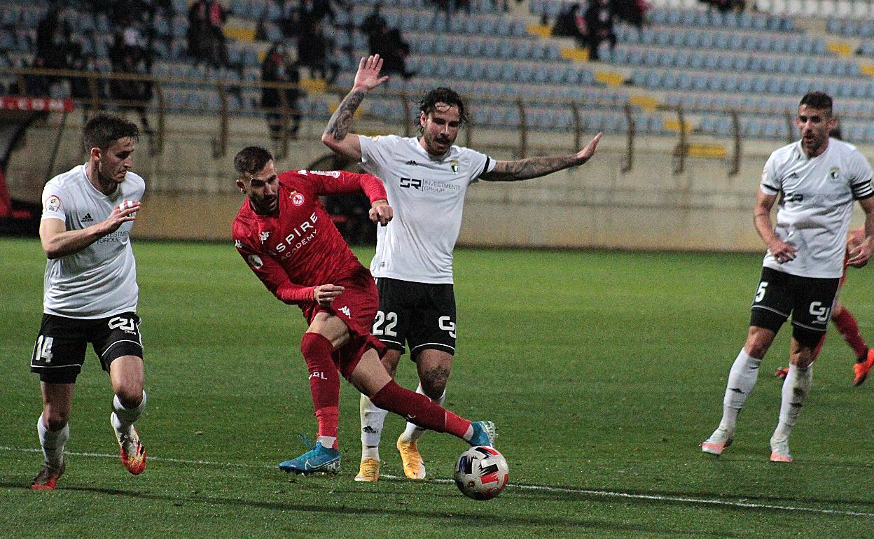 El partido de la primera vuelta acabó en empate. 