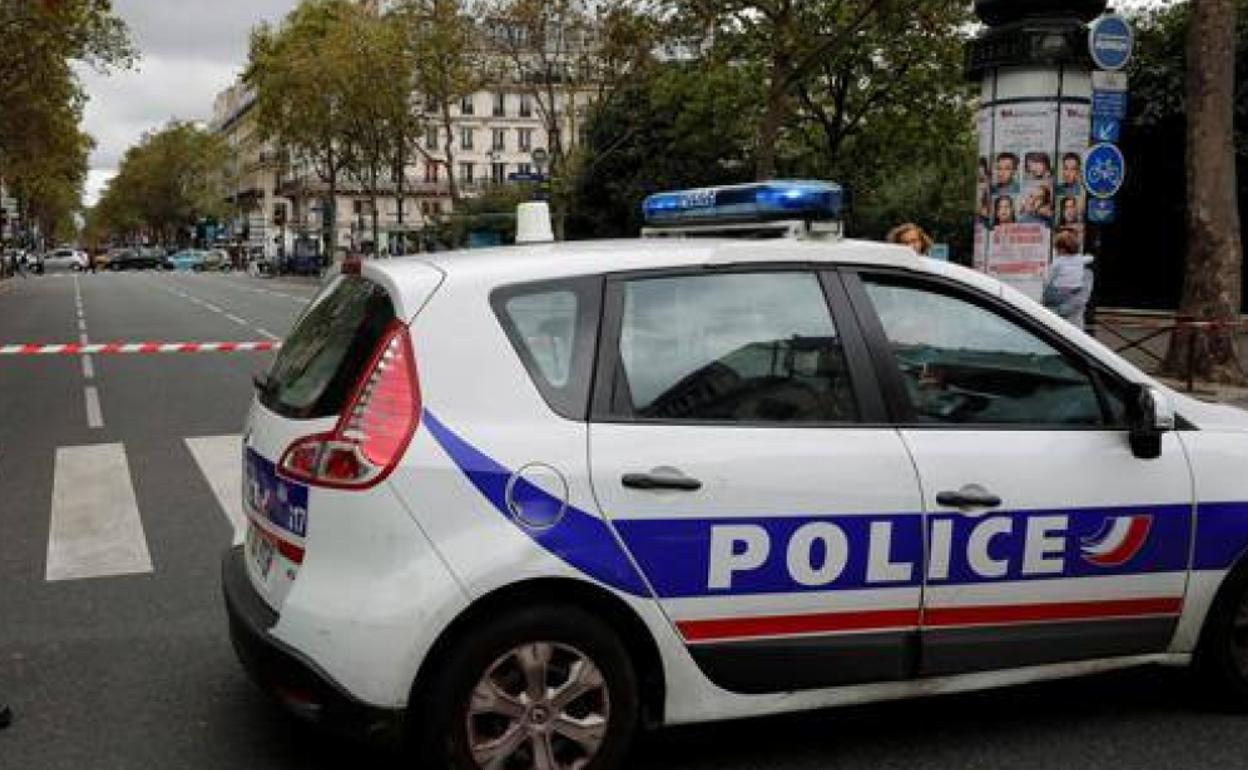 Vehículo de la policía francesa 