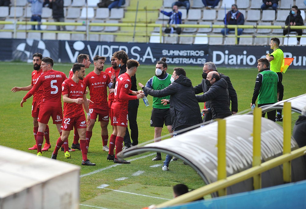 Claudio y Juanma fueron los goleadores. 