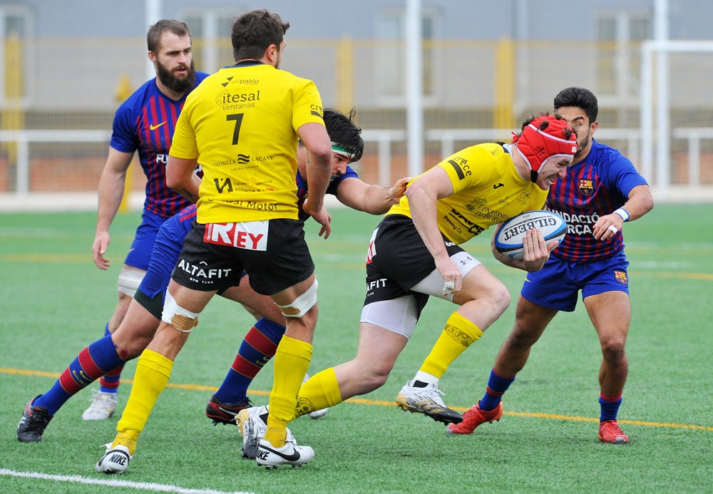 Fotos: El UBU Bajo Cero - Barça Rugby, en imágenes