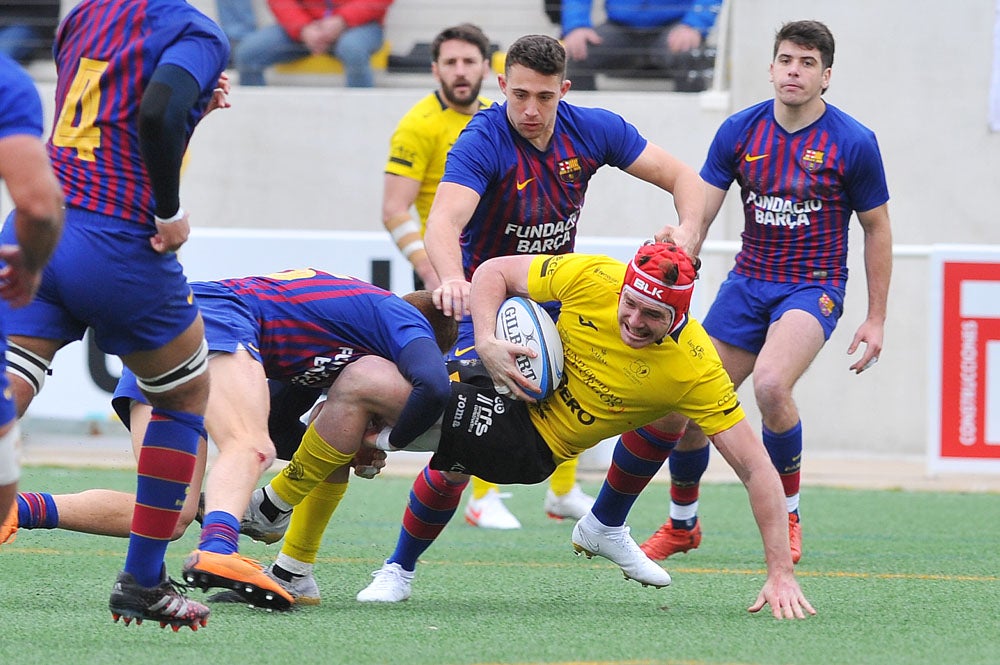 Fotos: El UBU Bajo Cero - Barça Rugby, en imágenes