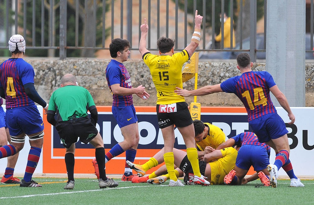 Fotos: El UBU Bajo Cero - Barça Rugby, en imágenes
