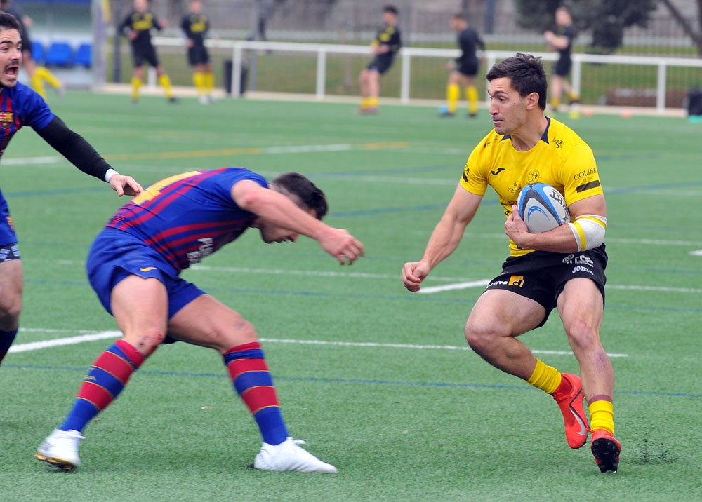 Fotos: El UBU Bajo Cero - Barça Rugby, en imágenes