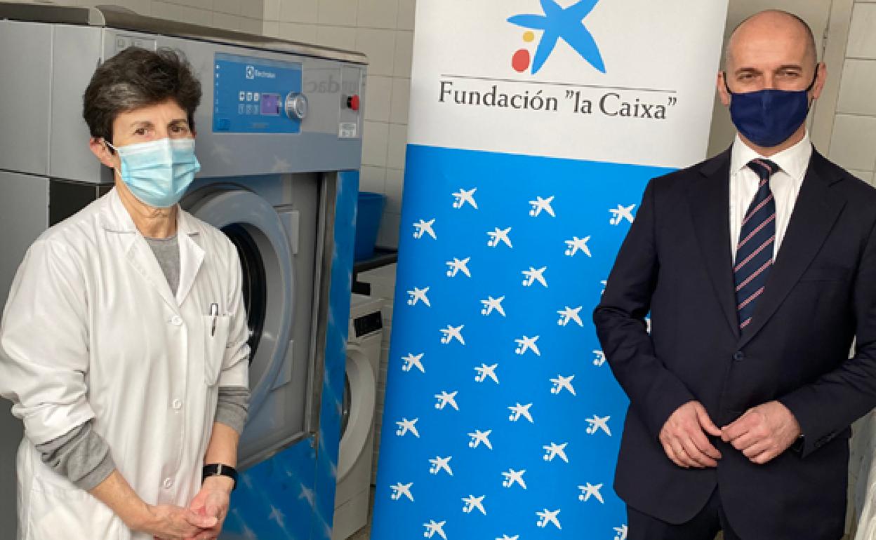 10.000 euros para la renovación del equipo de lavandería de la Casa de Acogida San Vicente Paul