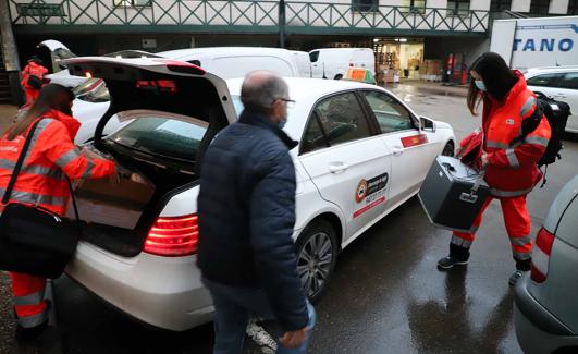 Los equipos de vacunación siguen recorriendo Burgos con las vacunas contra la covid-19.