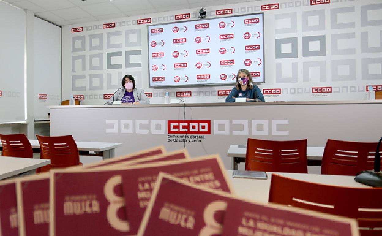 Presentación de la jornada en la sede de CCOO. 