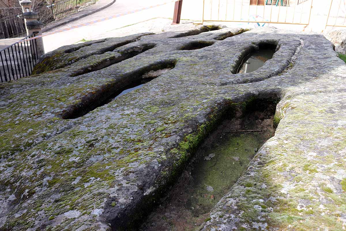 La necrópolis de Regumiel era la gran olvidad del Alto Arlanza pero estos trabajos la están poniendo en valor. Las infografías aportan mayor prestigio a un espacio que pretende ser un lugar de turismo de calidad. 