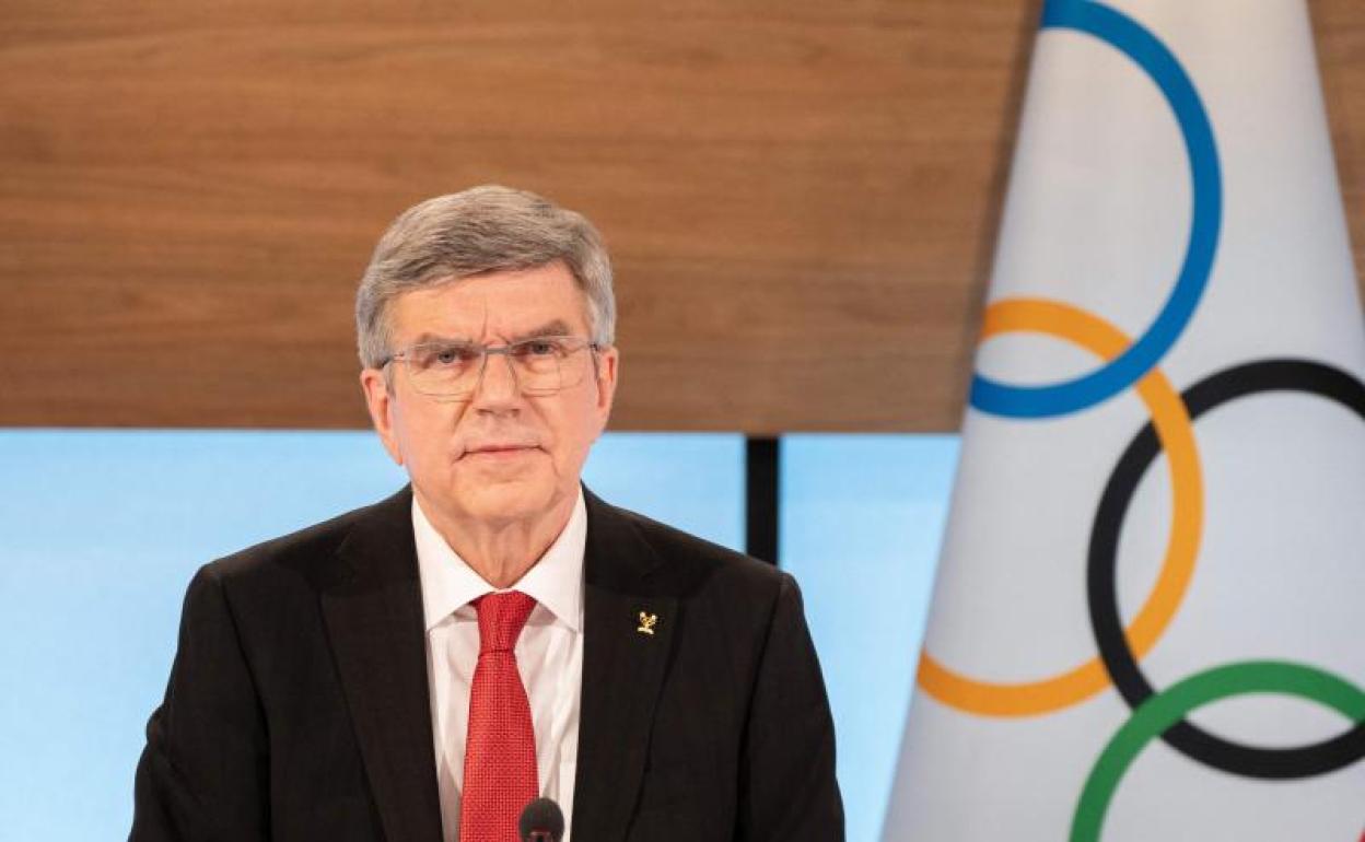 El presidente del COI, Thomas Bach. 