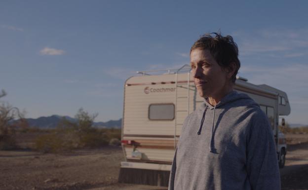 Frances McDormand en 'Nomadland'.