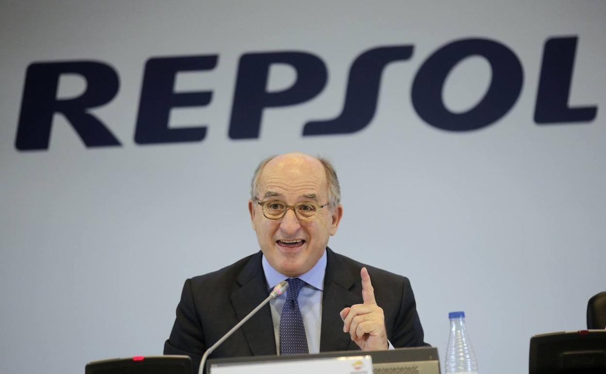 El presidente de Repsol, Antonio Brufau.