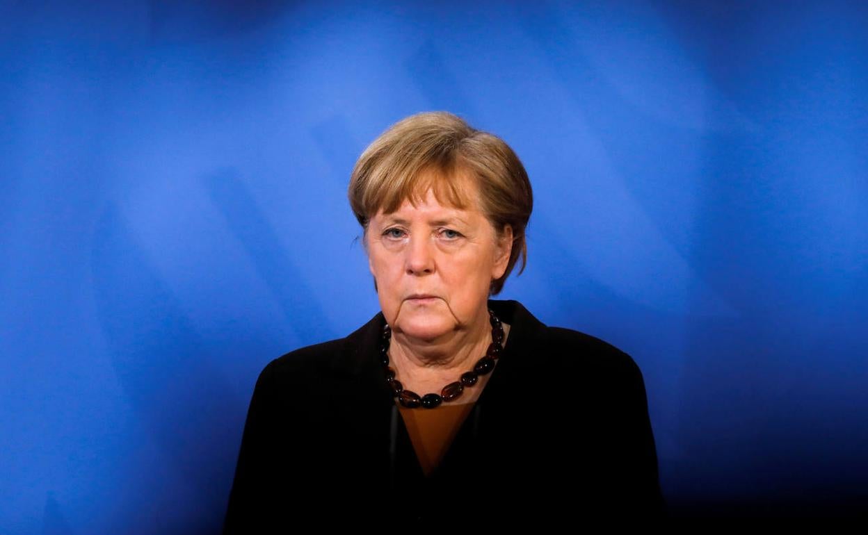 Angela Merkel.