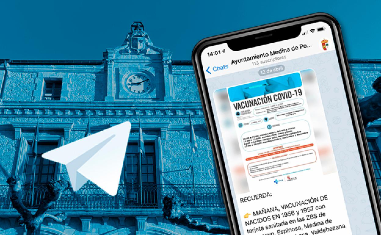 Medina de Pomar estrena canal de información en Telegram