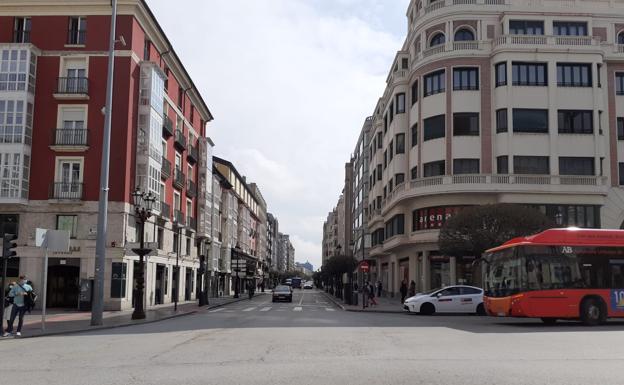 La calle Vitoria contará con un carril bici desde la Plaza del Cid hasta la Telefónica