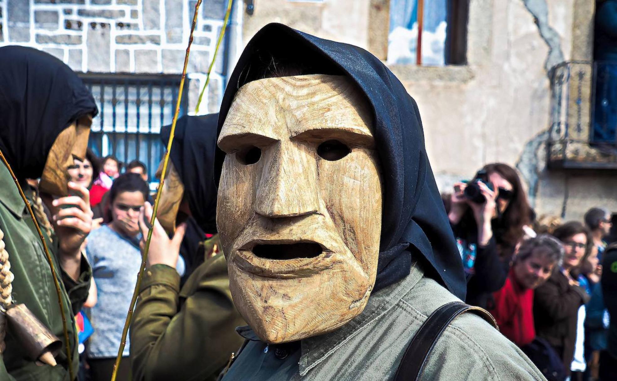 Los Machurreros de Pedro Bernardo son una buena muestra del valor ancestral de los bailes de máscaras en Ávila.