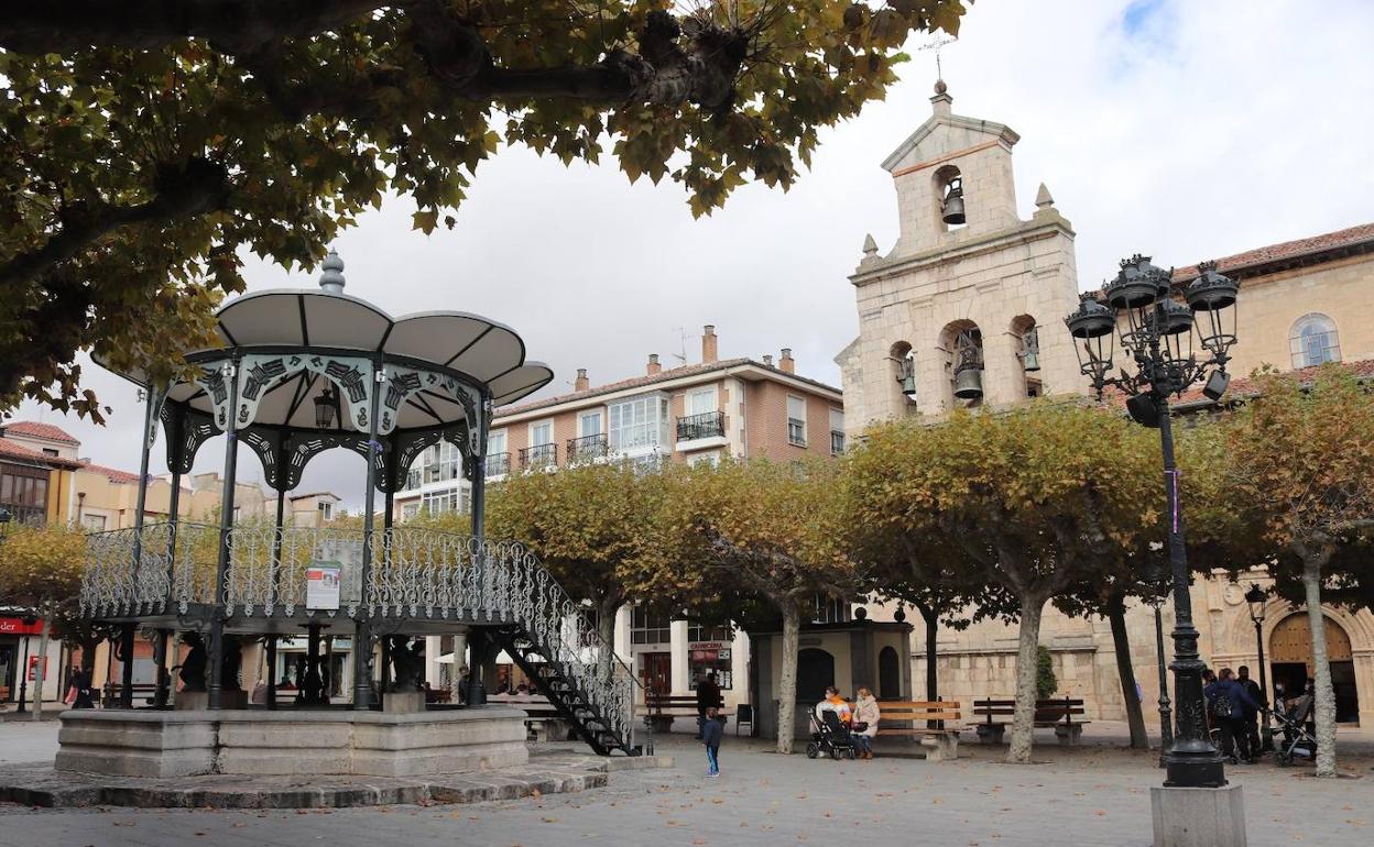 Plaza Mayor de Briviesca.